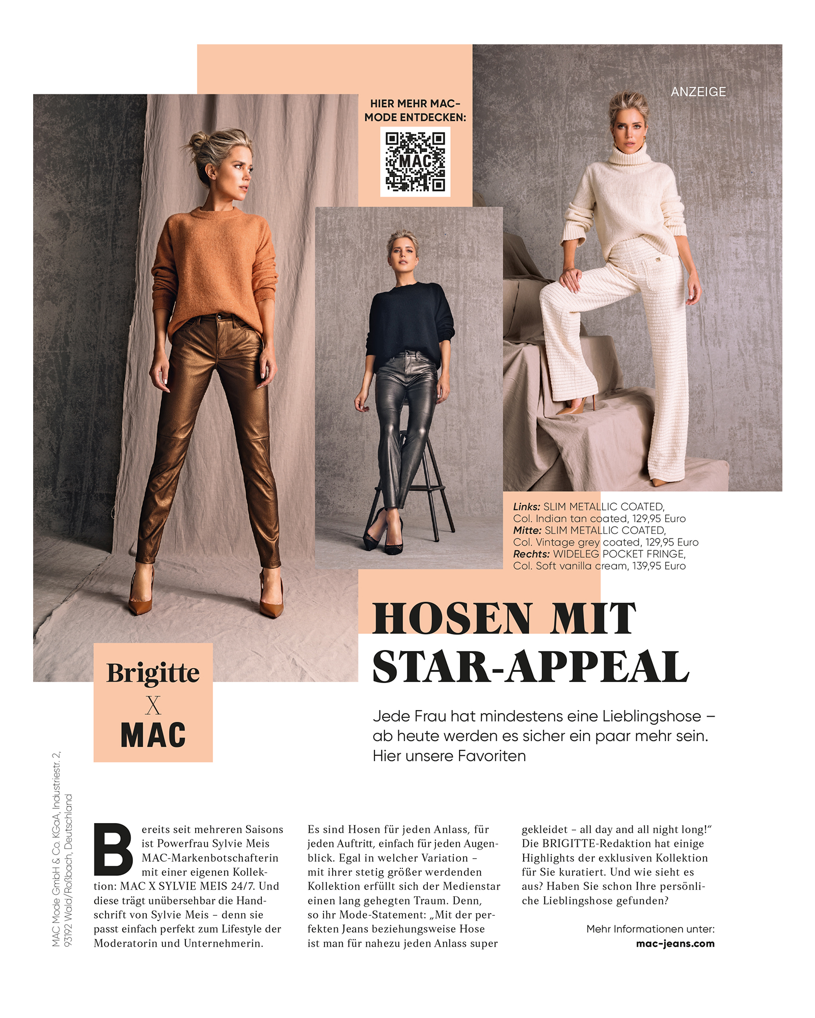 Preview image for Hosen mit Star-Appeal: BRIGITTE x MAC